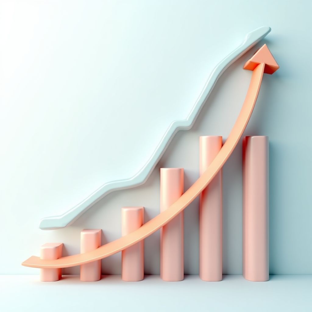 Gráfico de crecimiento financiero de nuestros clientes
